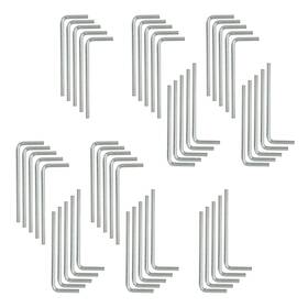 Tscp4028 Tsnamay 2.5mm Hex Key Wrench L Shaped Hexagon Head Repairing Tool 50pcs