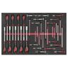 Ttex23n Teng Tools Piece Nut Driver And Handle Wrench Set In