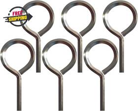 Un 705353763212 5/32 Standard Hex Dogging Key With Full Loop Allen Wrench Door 6 Packs Usa