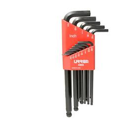 4995 Urrea 660731611588 Ball Type Hex Key Set 1/20-inch To 3/8-inch