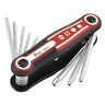 Us-sa-ajd-173558 Uxcell Folding Hollow End Security Torx Star Key 690123772122