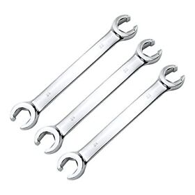 Utoolmart Flare Nut Wrench 22mm X 24mm Metric Double Open End 3pcs