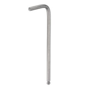 Uxcell 601968164720 1pcs 5/32 Inch Ball End Hex Key Wrench L Shaped Long Arm