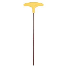 Uxcell 614462507191 T-handle Hex Key Wrench 4mm Metric Extra Long Arm Yellow T-key Hexagon