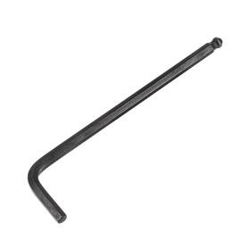 Uxcell 632702495701 7/32 Inch Ball End Hex Key Wrench L Shaped Long Arm Cr-v Repair Tool Black