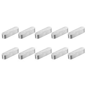 Uxcell 639664605827 10pcs Round Ended Feather Key 8x7x30mm Parallel Drive Shaft Stock