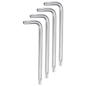 Uxcell 640283544923 4pcs T25 Tamper Proof Torx Star Key Bit Wrench 2.99 Inch Cr-v Hand Tool