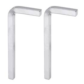 Uxcell 641832011293 2pcs L-shaped Square Head Wrenches Keys 8mm 4 Point Metric