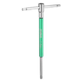 Uxcell 664694316450 T-handle Hex Key Wrench 3.5mm Metric 3-way Sliding Handle Spinner