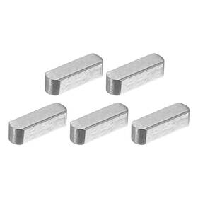 Uxcell 672668572634 5pcs Round Ended Feather Key 3x3x10mm Carbon Steel Parallel Drive Shaft Keys