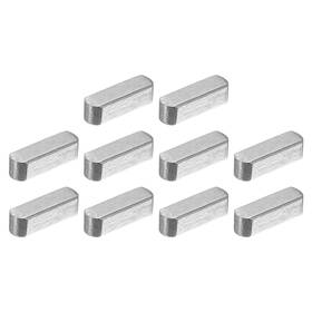 Uxcell 672668578438 10pcs Round Ended Feather Key 3x3x10mm Carbon Steel Parallel Drive Shaft Keys