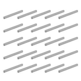 Uxcell 676766962694 20pcs Round Ended Feather Key 70x5x5mm Drive Shaft Parallel Keys