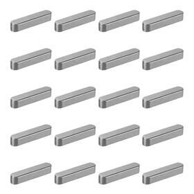 Uxcell 676766963042 20pcs Round Ended Feather Key 40x8x7mm Drive Shaft Parallel Keys