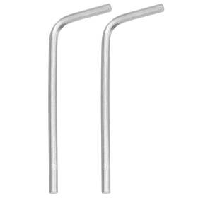 Uxcell 678202274163 2pcs Hex Key Wrench 2mm Stainless Steel L-shape Hexagon Metric Wrenches