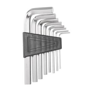 Uxcell 678202274446 8pcs Hex Key Wrench 1.5-8mm 45# Steel L-shape Hexagon Metric Wrenches