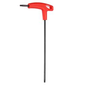 Uxcell 686130787518 T-handle Torx Key Wrench T25 Carbon Steel Screwdriver Red