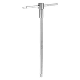 Uxcell 688391886368 Sliding T-handle Hex Key Wrench 4/5mm 3-way Free Handle Silver