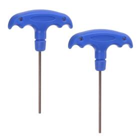 Uxcell 718844863179 2pcs H2.5 T-handle Hex Key Wrench 2.5mm S2 Steel T-key Inner Hexagon Spanner
