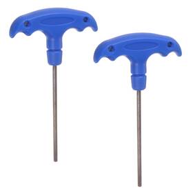 Uxcell 718844863209 2pcs H3 T-handle Hex Key Wrench 3mm S2 Steel T-key Inner Hexagon Spanner