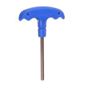 Uxcell 718844863254 H5 T-handle Hex Key Wrench 5mm S2 Steel T-key Inner Hexagon Spanner