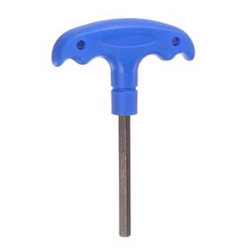 Uxcell 718844863285 H6 T-handle Hex Key Wrench 6mm S2 Steel T-key Inner Hexagon Spanner