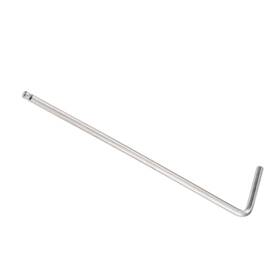 Uxcell 724117083762 L-handle Ball End Hex Key 5/64 Inch Sae Size L-shape Wrench Cr-v Steel Hand Tools