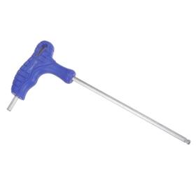 Uxcell 724708349543 5mm Ball End Hex Key T-handle Wrench Spanner Metric Cr-v Steel