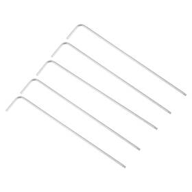 40cr Uxcell 724708702072 5pcs 1/16 Inch Ball End Hex Key Wrench L Shaped Long Arm Repairing Tool Sae