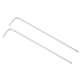40cr Uxcell 724708702096 2pcs 5/64 Inch Ball End Hex Key Wrench L Shaped Long Arm Repairing Tool Sae