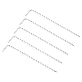 40cr Uxcell 724708702102 5pcs 5/64 Inch Ball End Hex Key Wrench L Shaped Long Arm Repairing Tool Sae