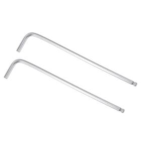 40cr Uxcell 724708702218 2pcs 3/16 Inch Ball End Hex Key Wrench L Shaped Long Arm Repairing Tool Sae