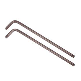 Uxcell 743151289565 T40 Tamper Proof Torx Star Key Bit Wrench L-shape 7.48 Inch Long Arm S2 Steel 2pcs