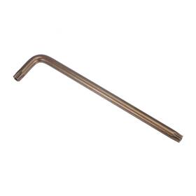 Uxcell 743151289671 T60 Tamper Proof Torx Star Key Bit Wrench L-shape 10.24 Inch Long Arm S2 Steel