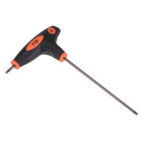 Uxcell 745065282649 T10 Anti Tamper Proof Torx Key T-handle Dual End Wrench S2 Steel