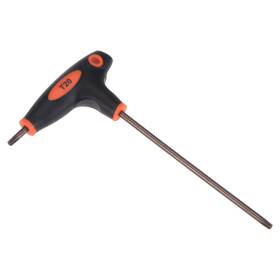 Uxcell 745065282687 T20 Anti Tamper Proof Torx Key T-handle Dual End Wrench S2 Steel