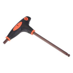 Uxcell 745065282885 7mm Ball End Hex Key T-handle Wrench Spanner Metric S2 Steel