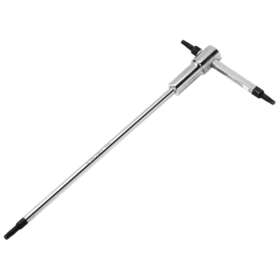 Uxcell 745065602546 T10 Sliding T-handle Torx Star Wrench For Fast Cr-v Steel