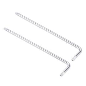 Uxcell 747709364865 T25 Tamper Proof Torx Star Key Bit Wrench L-shape 5.1-inch Long Arm Cr-v 2 Pcs Uxcell 747709364865 T25 Tamper Proof Torx Star Key Bit Wrench L-shape 5.1-inch Long Arm Cr-v 2 Pcs