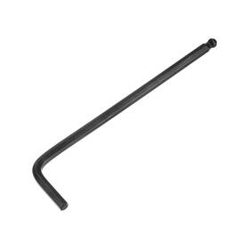 Uxcell 766549122084 5mm Ball End Hex Key Wrench L Shaped Long Arm Cr-v Repairing Tool Black
