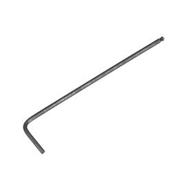 Uxcell 766549122190 5/64 Inch Ball End Hex Key Wrench L Shaped Long Arm Cr-v Repairing Tool Black
