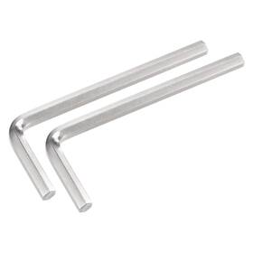 Uxcell 782685031776 2pcs 6mm Hex Key Wrench L Shaped Cr-v Repairing Tool
