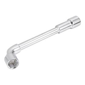 A18041300ux0299 Uxcell 17mm Metric L Shaped Angled Hex Socket Wrench Chrome Plated Cr-v