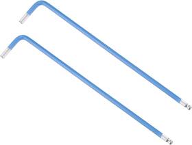 A22032400ux0767 Uxcell 3mm Ball End Hex Key Wrench L Shaped Long Arm S2 Steel Repairing
