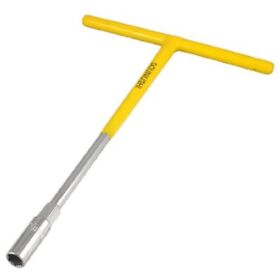 Uxcell Rubber Coated T Handle 10mm Hex Hexagon Socket Wrench Spanner Tool