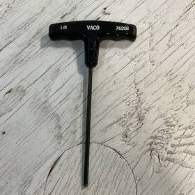 76208 Vaco 1/8 T Wrench Hex Driver Usedtoolshop