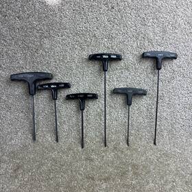 79207 Vaco T Handle Hex Key Wrench Set 6pcs
