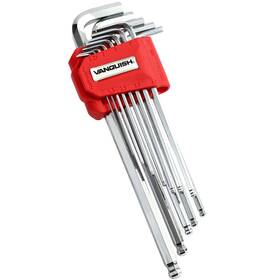 Vanquish 669356644834 Allen Wrenches Set 13 Pieces Metric Key With Long Arm Ball End Hex