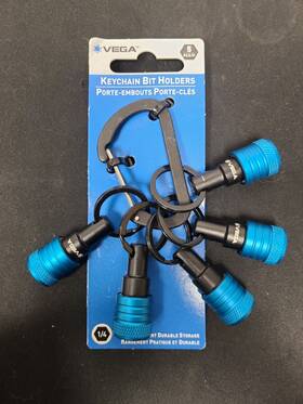 5qkch Vega 393854031635 Keychain Bit Holders - 5 Piece New