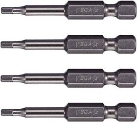 150h040a-4 Vega Industries 4mm Hex Bits. Professional Grade Inch Quick Release 2 Bi