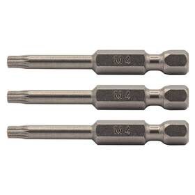 150xzn04-3 Vega Industries Xzn Triple Square M4 Driver Bits. Professional Grade 1/4 Inch Hex